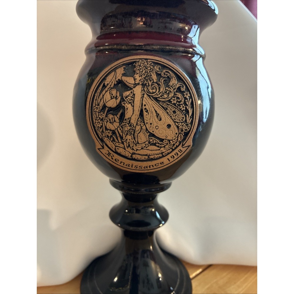 Deneen Pottery 1998 Minnesota Renaissance Festival Collectors Chalice Fairy